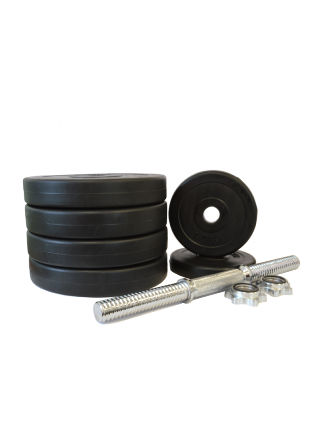 Surenkamas Cementinis Hantelis Tomaz Sport Start 22,5 kg Plieno Grifas 2 Surenkamas Cementinis Hantelis Tomaz Sport Start 22,5 kg Plieno Grifas 2