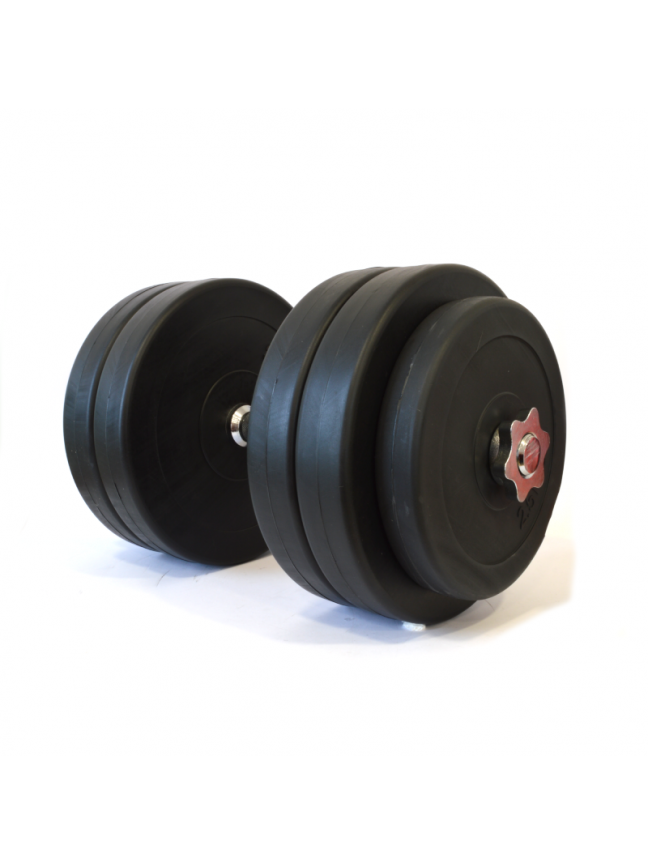 Surenkamas Cementinis Hantelis Tomaz Sport Start 27,5 kg Plieno Grifas Surenkamas Cementinis Hantelis Tomaz Sport Start 27,5 kg Plieno Grifas