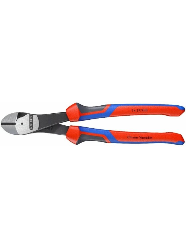 ⬡ Sustiprintos įstrižo kirpimo replės 250 mm KNIPEX (7422250, KNIPEX) ⬡ Sustiprintos įstrižo kirpimo replės 250 mm KNIPEX (7422250, KNIPEX)