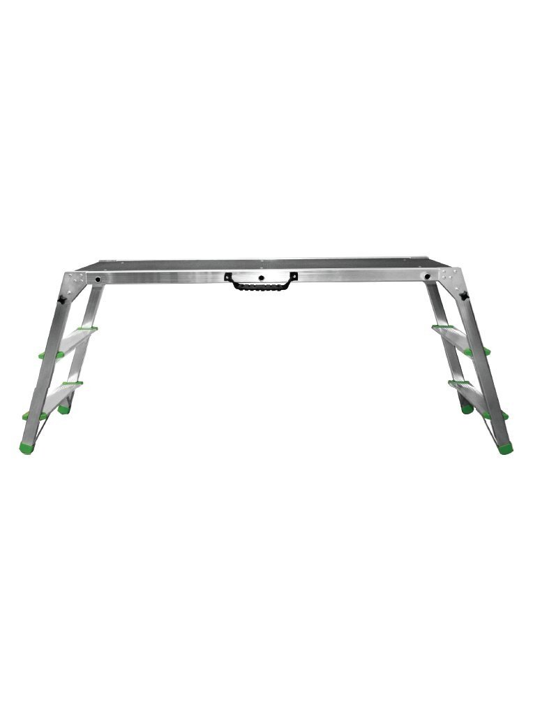 Suolas 2 pakopų iš abiejų pusių, su aikštele. EUROSTYL | h-61 cm, 120/34cm, max 120kg
