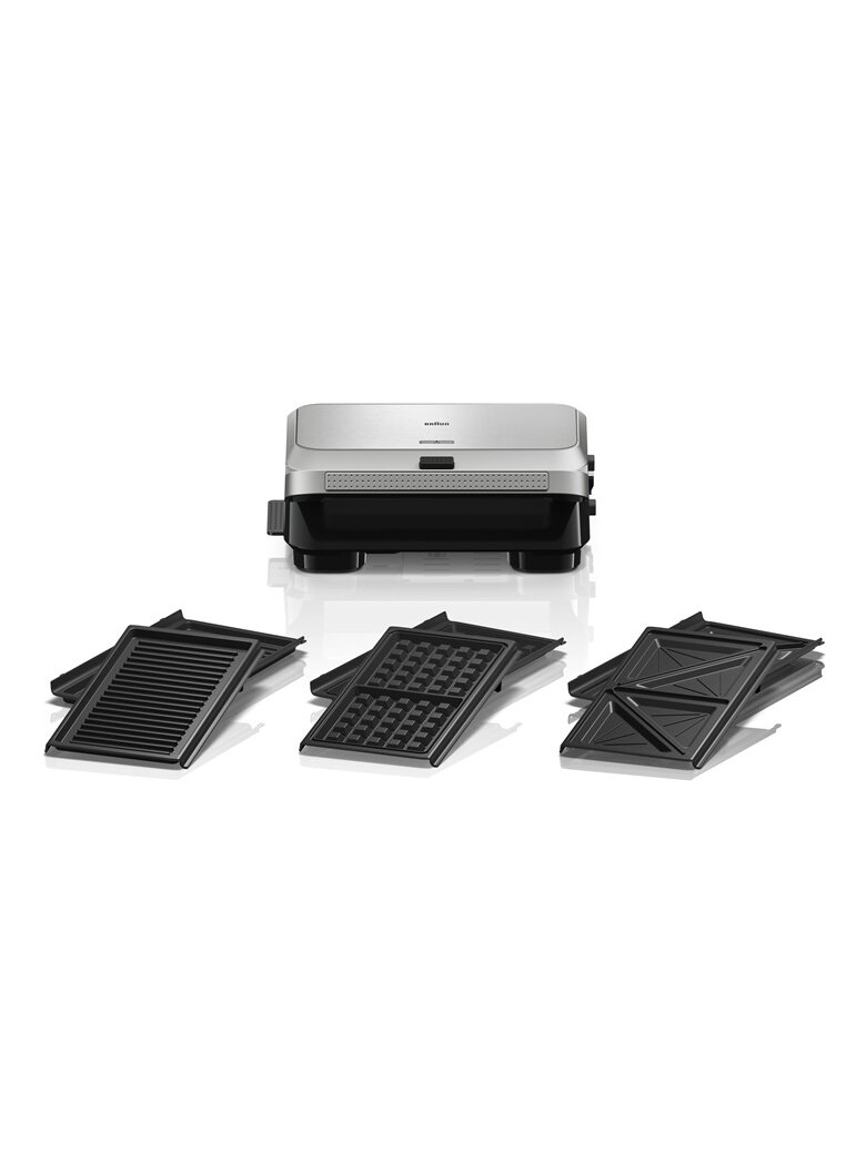 Sumuštinių keptuvė - vaflinė Braun SM5038, 800 W Sumuštinių keptuvė - vaflinė Braun SM5038, 800 W