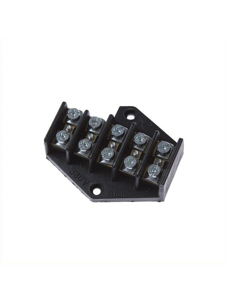 Sujungimo kaladėlė Elektroplast 5 x 4 mm², juoda Sujungimo kaladėlė Elektroplast 5 x 4 mm², juoda