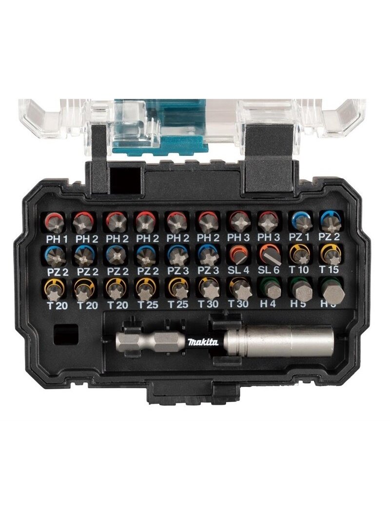 Sukimo antgalių rinkinys makita E-13552 31 vnt. 2