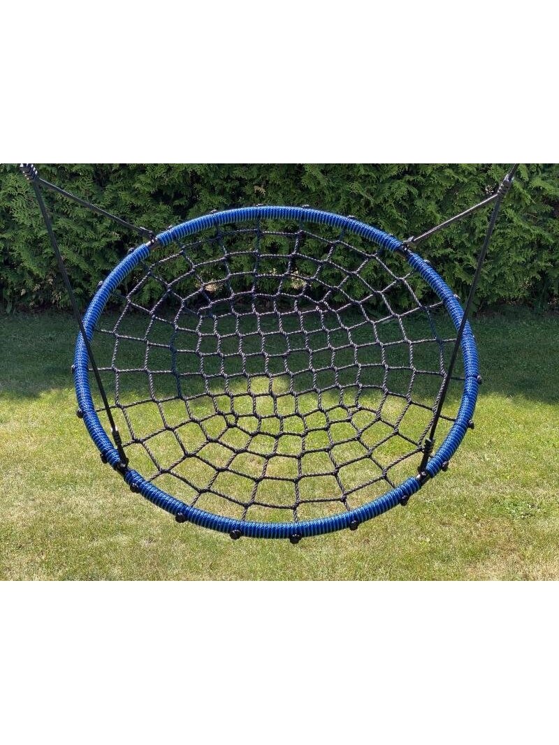 Sūpynių lizdas Stārķa Ø 120 cm, juodas 3 Sūpynių lizdas Stārķa Ø 120 cm, juodas 3