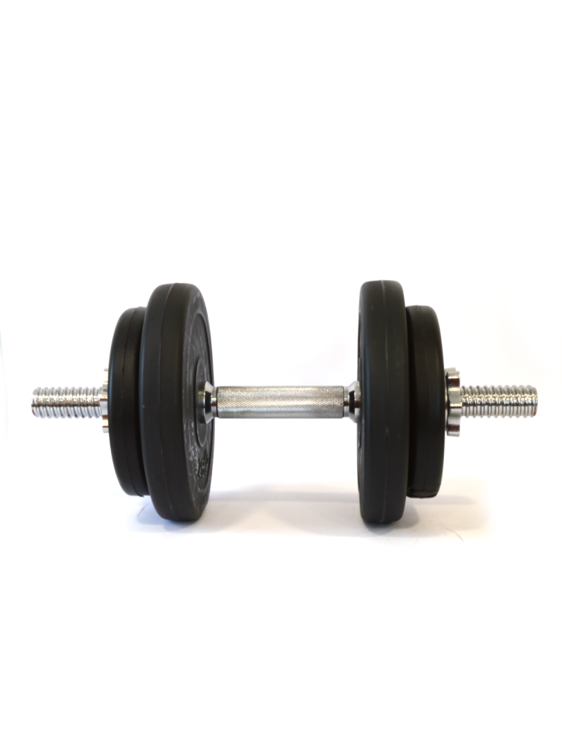 Surenkamas Cementinis Hantelis Tomaz Sport Start 10 kg Plieno Grifas 2