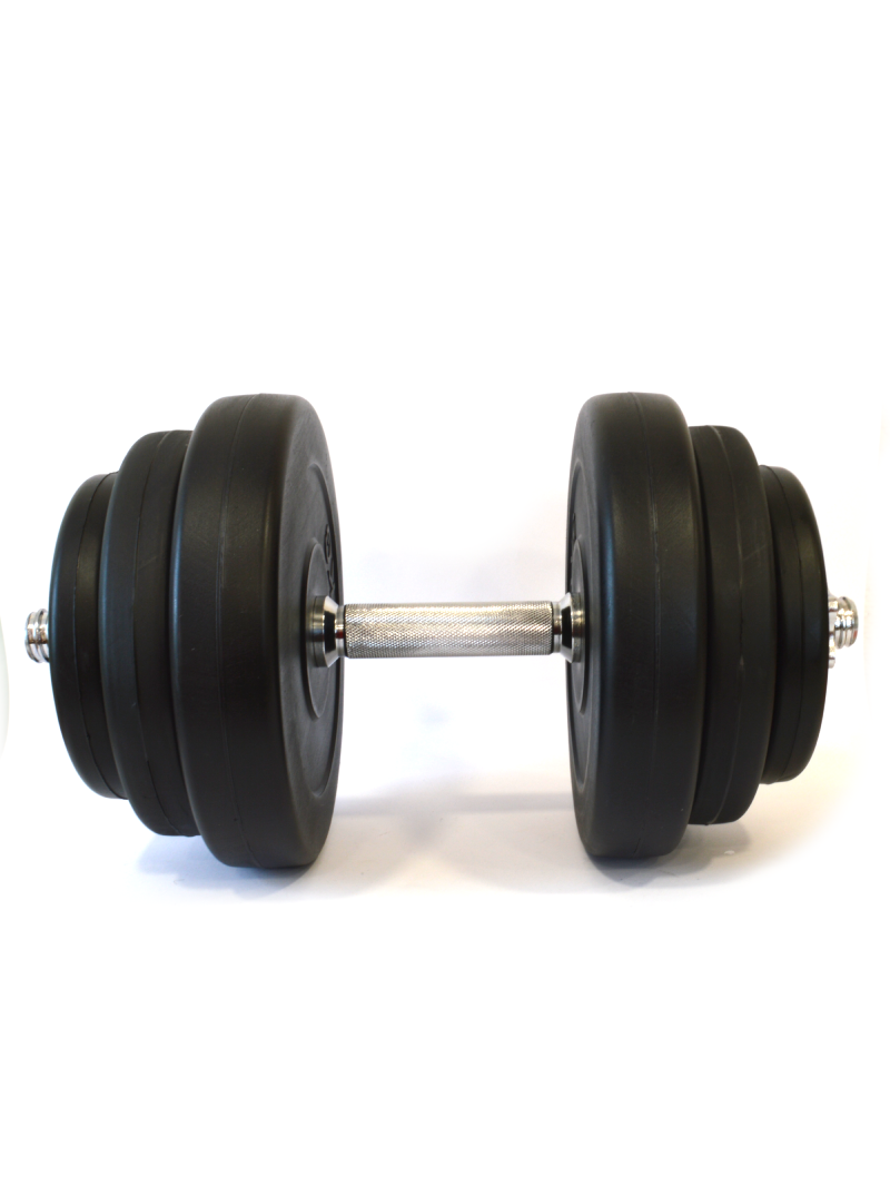 Surenkamas Cementinis Hantelis Tomaz Sport Start 20 kg Plieno Grifas 2