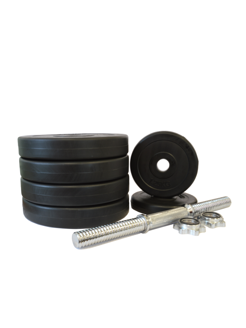 Surenkamas Cementinis Hantelis Tomaz Sport Start 22,5 kg Plieno Grifas 2 Surenkamas Cementinis Hantelis Tomaz Sport Start 22,5 kg Plieno Grifas 2
