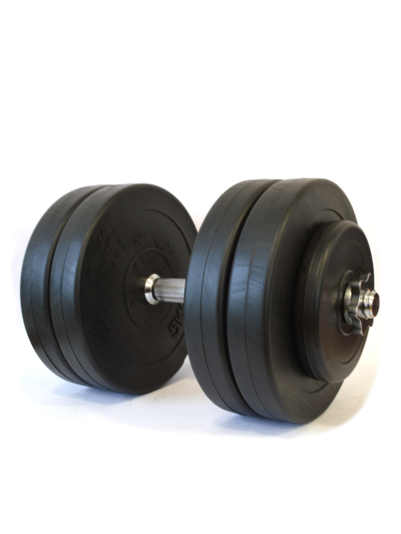 Surenkamas Cementinis Hantelis Tomaz Sport Start 22,5 kg Plieno Grifas Surenkamas Cementinis Hantelis Tomaz Sport Start 22,5 kg Plieno Grifas