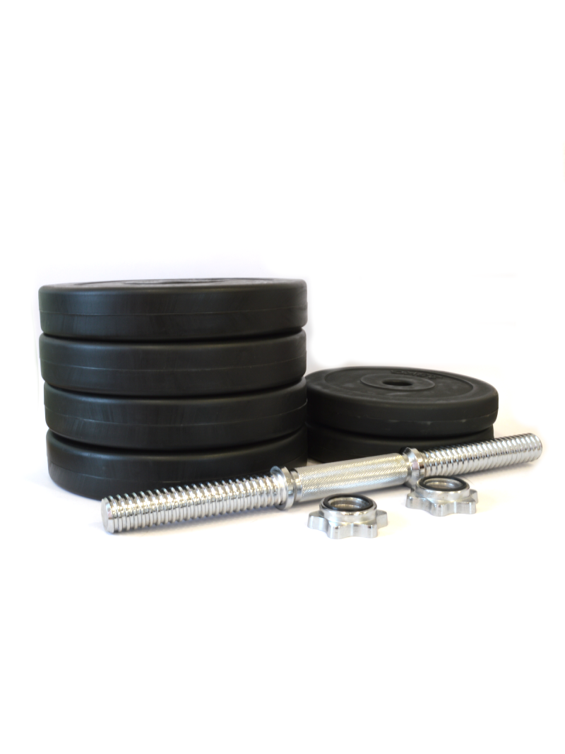 Surenkamas Cementinis Hantelis Tomaz Sport Start 27,5 kg Plieno Grifas 2 Surenkamas Cementinis Hantelis Tomaz Sport Start 27,5 kg Plieno Grifas 2