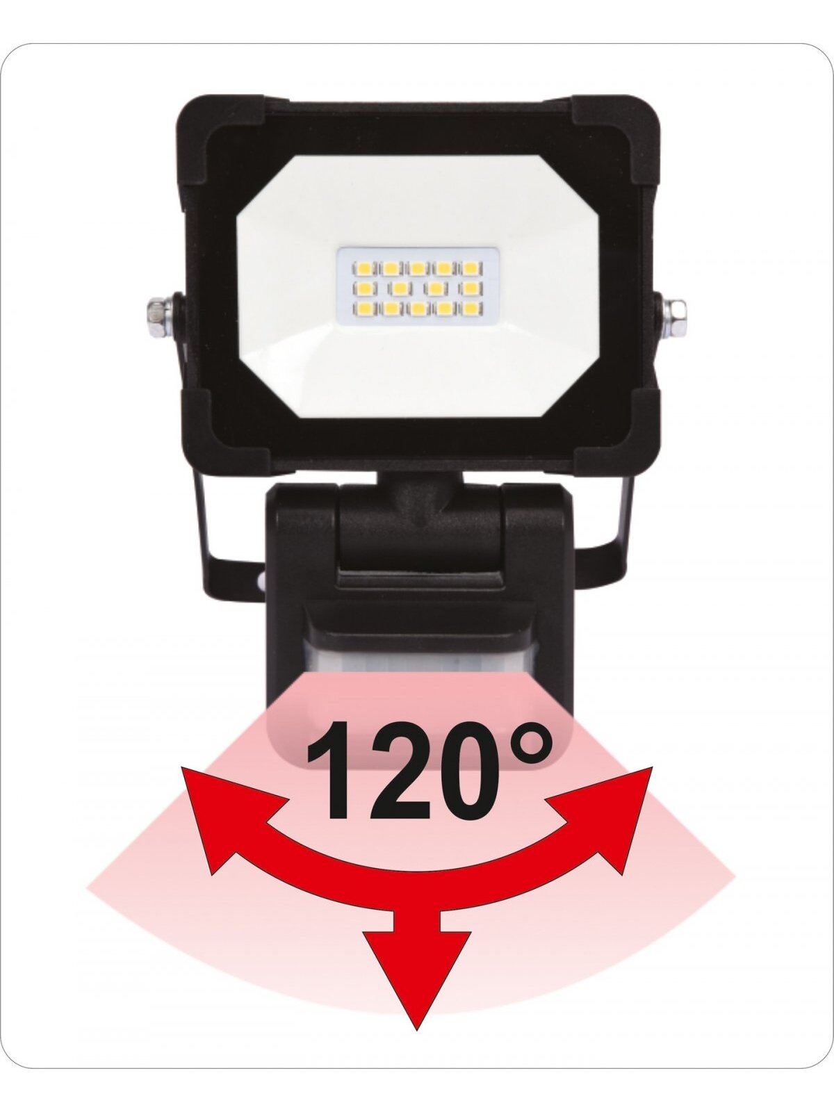 Šviestuvas SMD LED su judesio davikliu 50W 5000lm Yato 2