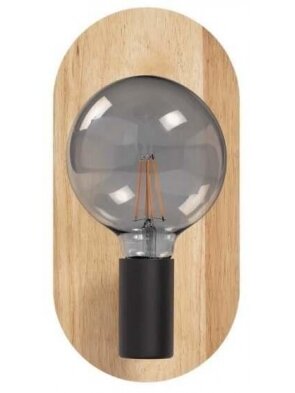 ŠVIESTUV DECOR WOOD WALL BK WD E27 2 ŠVIESTUV DECOR WOOD WALL BK WD E27 2