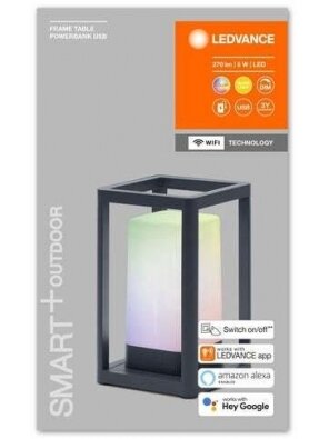 ŠVIESTUVAS LAUKO LEDVANCE SMART LED USB 2