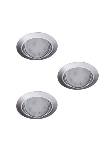 Šviestuvas įleidžiamas Kanlux Tribis 23847, 3x10W, GU10, pil