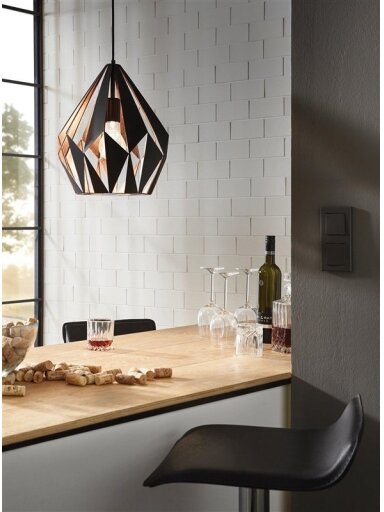 Šviestuvas kabinamas Eglo Carlton, 60 W, E27, 49254