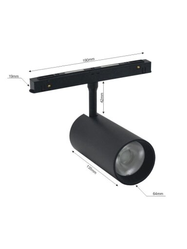 Šviestuvas Modoled Magnetic, 20 W, LED, 3000 - 6000 °K