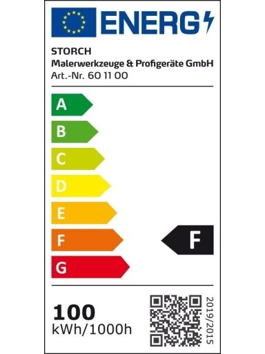 Šviestuvas Power LED 100W colorchange Storch