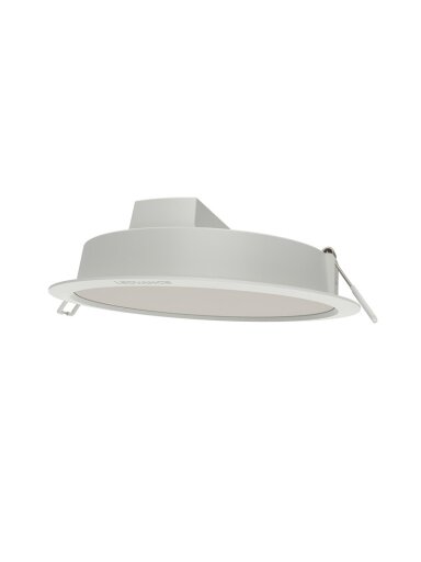 Šviestuvas SLIM Protect, 13W, 4000°K, 1495lm,baltas,Ø165mm