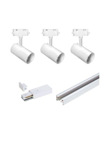 Šviestuvų bėginė sistema DPM X-LINE, 60 W, 3x GU10