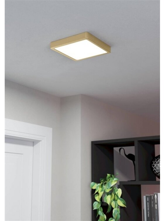 Šviestuvas lubų Eglo Fueva5 Square, 17 W, LED, 3000 °K 1 Šviestuvas lubų Eglo Fueva5 Square, 17 W, LED, 3000 °K 1