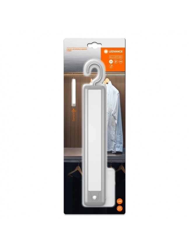 ŠVIEST TVIR ĮKR LED 2.35W 120LM IP20 PIR 1