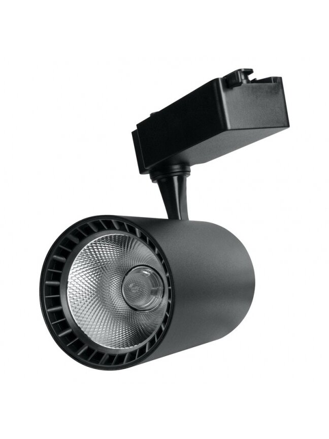 Šviestuvas bėginei sistemai DPM X-Line STR-15W-B, 15 W, LED 1 Šviestuvas bėginei sistemai DPM X-Line STR-15W-B, 15 W, LED 1
