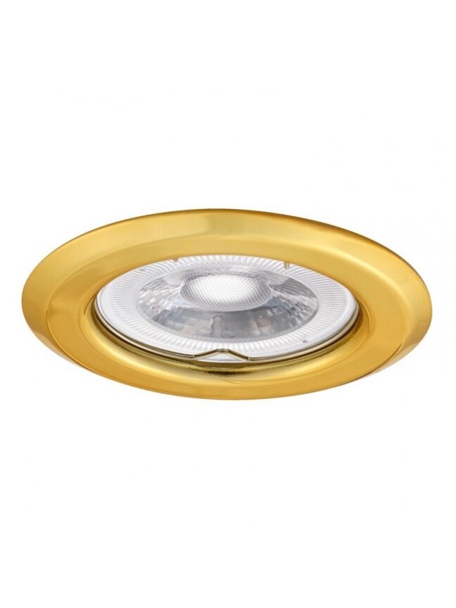 Šviestuvas įleidžiamas Kanlux Argus II, 10W, GU10, aukso Šviestuvas įleidžiamas Kanlux Argus II, 10W, GU10, aukso