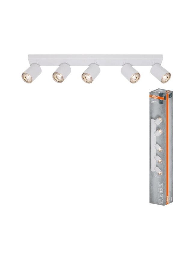 Šviestuvas kryptinis Osram, 5xGU10 baltas 1