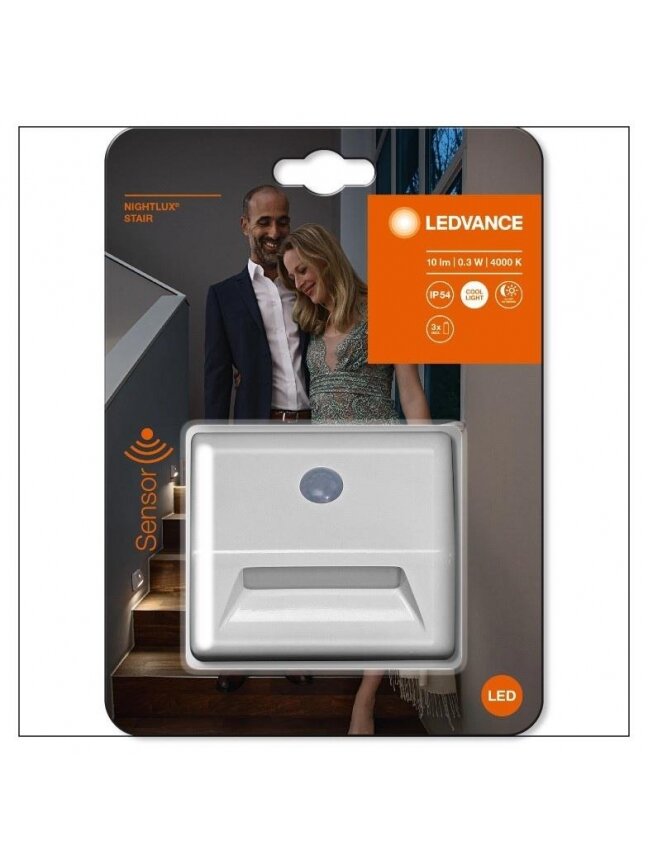 ŠVIESTUVAS LEDVANCE LED NIGHTLUX STAIR BALTAS 1