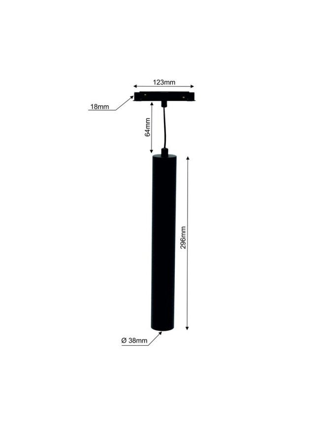 Šviestuvas lubinis Modoled Magnetic, 7 W,LED, 3000 - 6000 °K 1