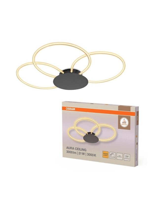 Šviestuvas lubų Osram, LED, 21W, 3000K, 2200lm. 2
