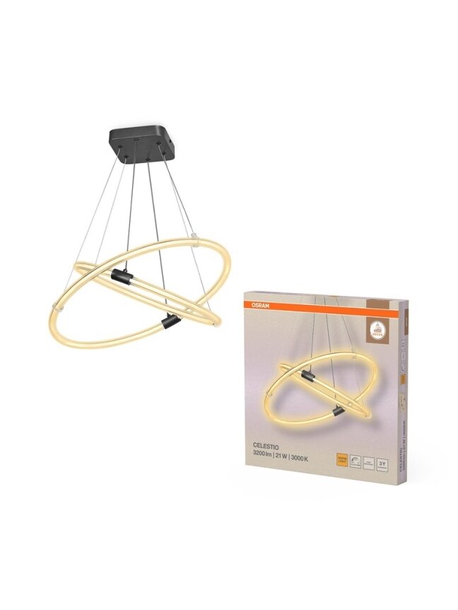 Šviestuvas lubų Osram, LED, 21W, 3000K, 2400lm. 2 Šviestuvas lubų Osram, LED, 21W, 3000K, 2400lm. 2