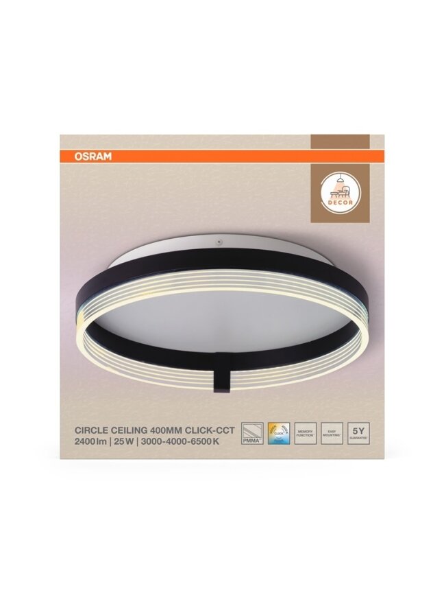 Šviestuvas lubų Osram, LED, 25W, 3000-6500K, 1350lm. 2