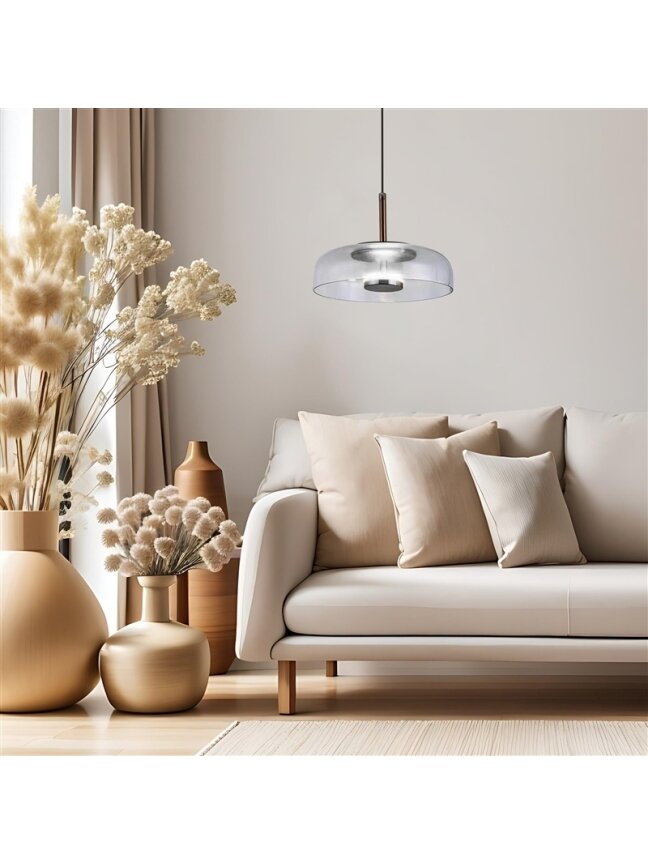 Šviestuvas Milagro LED, 6W, 4000K, 500lm. 23cm, skaidri 2