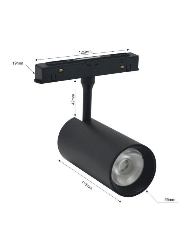 Šviestuvas Modoled Magnetic, 12 W, LED, 3000 - 6000 °K 1