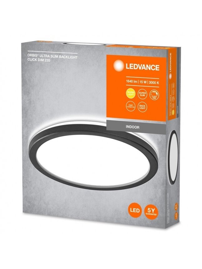 Šviestuvas plafonas Ledvance ORBIS ULTRA SLIM CLICKDIM, 15 W 1