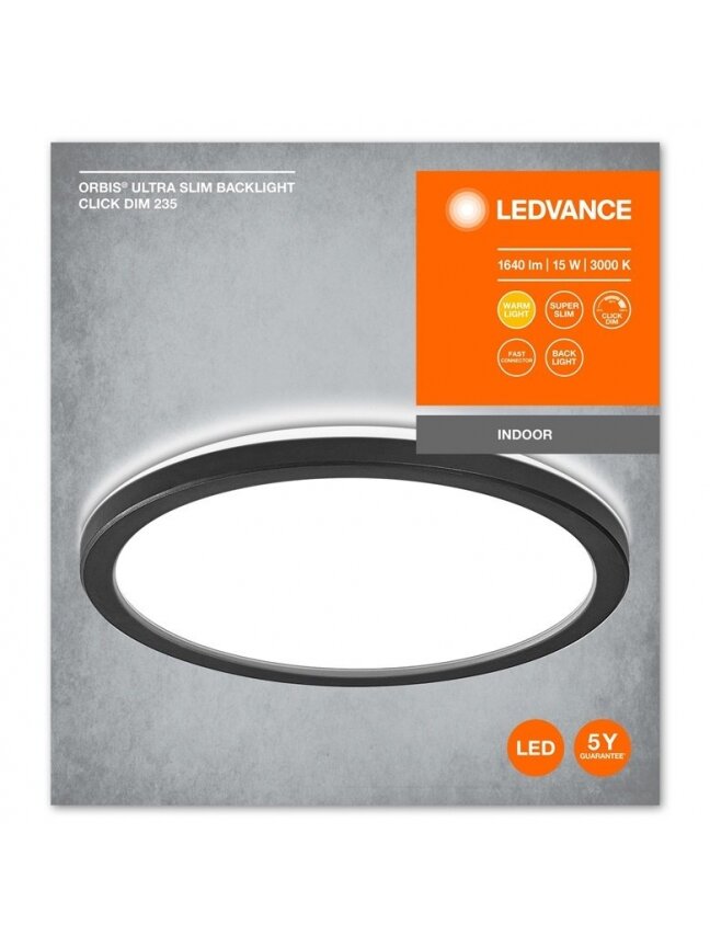 Šviestuvas plafonas Ledvance ORBIS ULTRA SLIM CLICKDIM, 15 W 2 Šviestuvas plafonas Ledvance ORBIS ULTRA SLIM CLICKDIM, 15 W 2