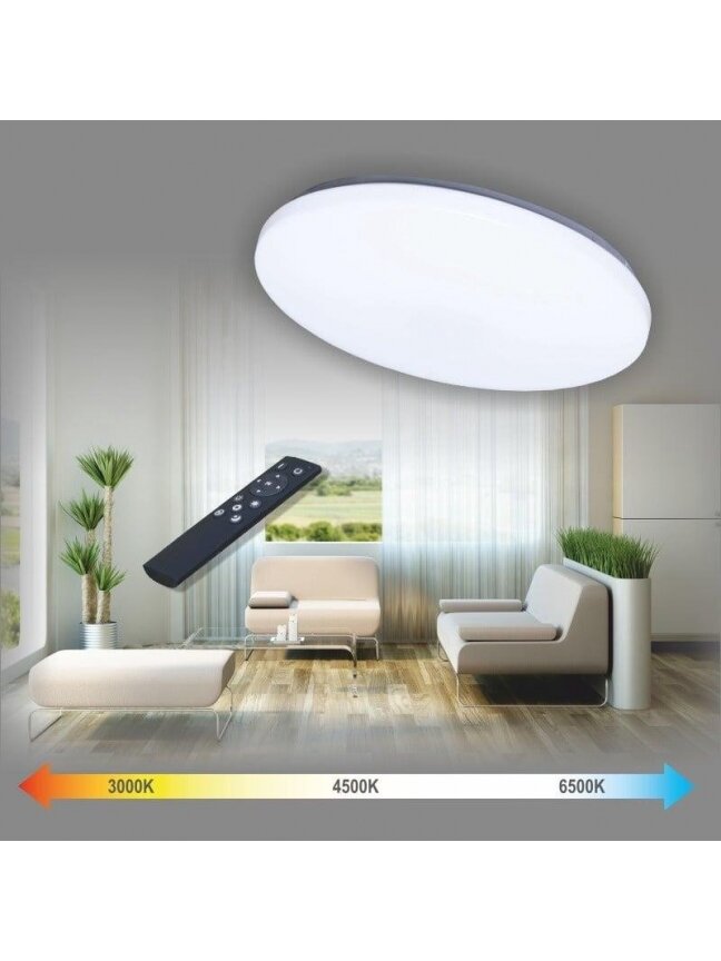 Šviestuvas plafonas Tope Sopot, 2x18W, LED, Ø325mm 2 Šviestuvas plafonas Tope Sopot, 2x18W, LED, Ø325mm 2