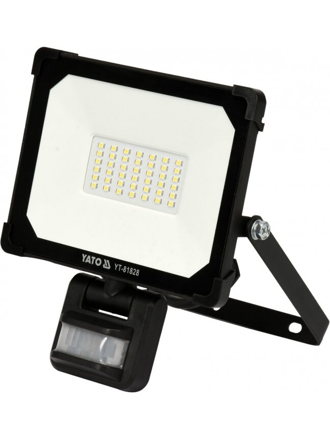 Šviestuvas SMD LED su judesio davikliu 30W 3000lm Yato 1