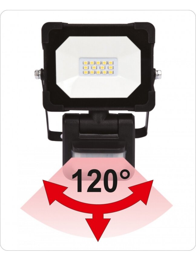 Šviestuvas SMD LED su judesio davikliu 30W 3000lm Yato 2