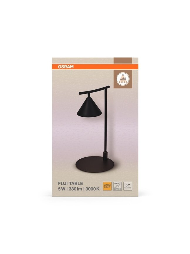 Šviestuvas stalo Osram, LED, 5W, 3000K, 180lm. 2 Šviestuvas stalo Osram, LED, 5W, 3000K, 180lm. 2