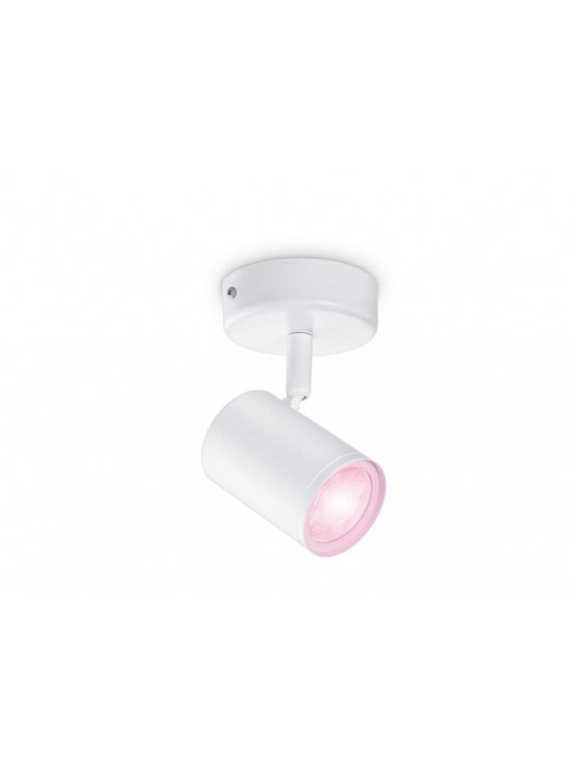 ŠVIESTUVAS TVIRTINAMAS GU10 WIFI 5W 350LM RBG TW W ŠVIESTUVAS TVIRTINAMAS GU10 WIFI 5W 350LM RBG TW W