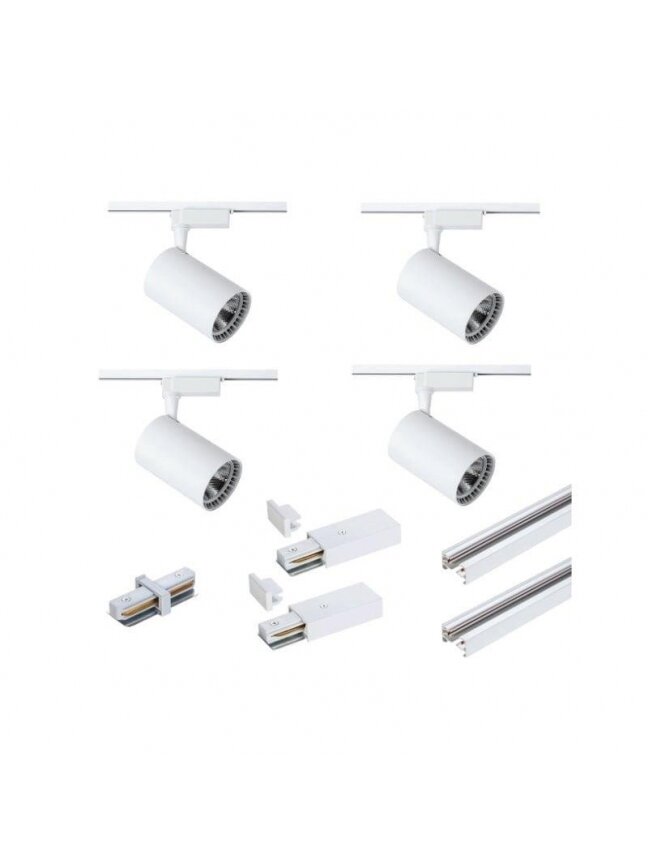 Šviestuvų bėginė sistema DPM X-LINE, 4x 15 W, LED 1