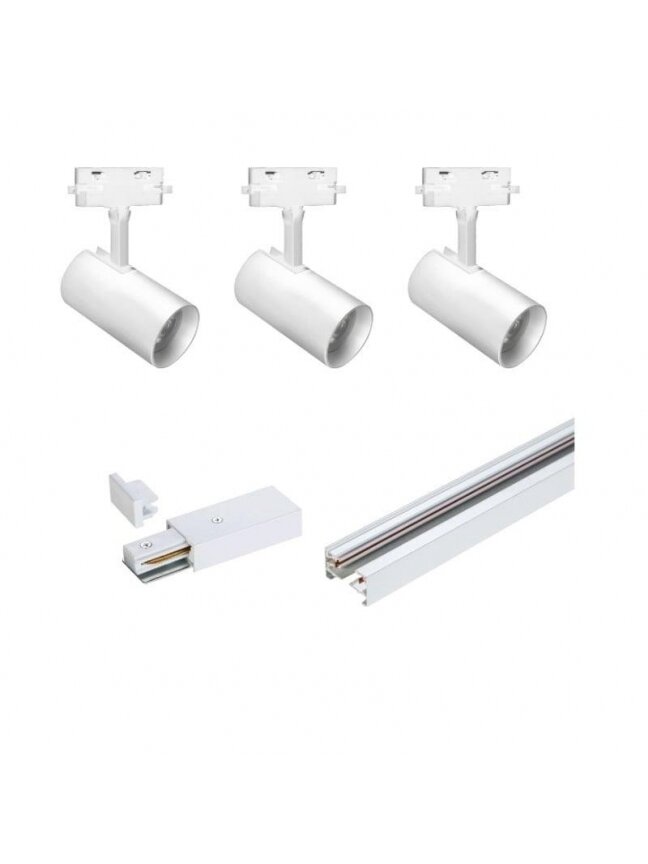 Šviestuvų bėginė sistema DPM X-LINE, 60 W, 3x GU10 1 Šviestuvų bėginė sistema DPM X-LINE, 60 W, 3x GU10 1