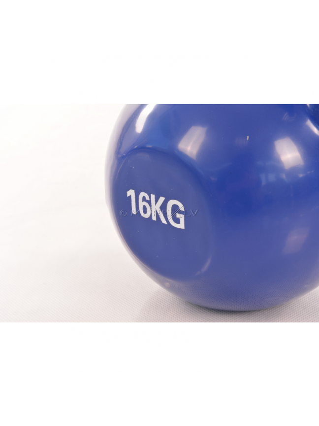 Svoris (gira) Metalinė Dengta Vinilu 16 kg 2 Svoris (gira) Metalinė Dengta Vinilu 16 kg 2