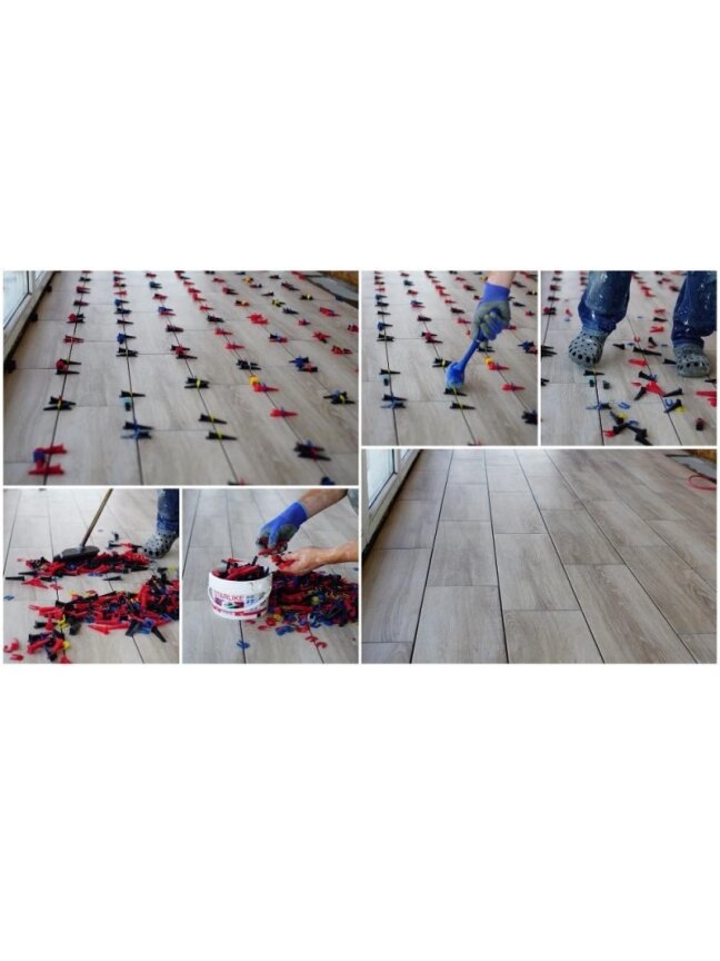 SVP T-noVa Plytelių pritraukėjas 1mm T-NOVA 500vnt. 5 SVP T-noVa Plytelių pritraukėjas 1mm T-NOVA 500vnt. 5