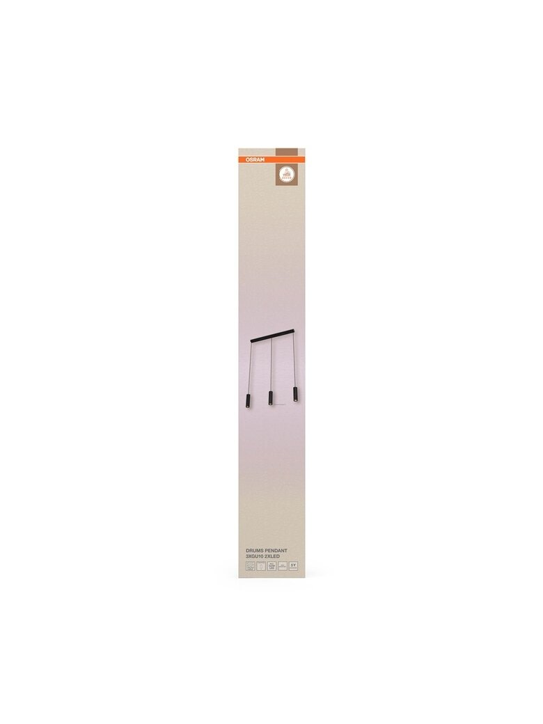 Šviestuvas lubų Osram, 7.5W, 3 x GU10 2 Šviestuvas lubų Osram, 7.5W, 3 x GU10 2