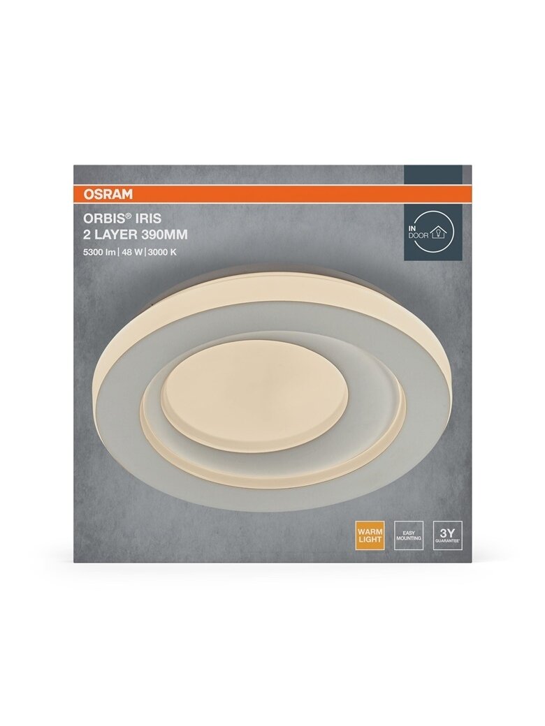 Šviestuvas lubų Osram, LED, 48W, 3000K, 2000lm, Ø390 2