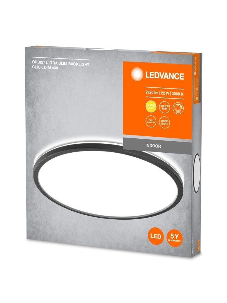 Šviestuvas plafonas Ledvance ORBIS ULTRA SLIM CLICKDIM, 22 W 1 Šviestuvas plafonas Ledvance ORBIS ULTRA SLIM CLICKDIM, 22 W 1