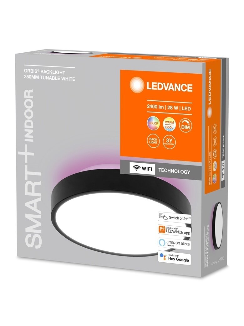 ŠVIESTUVAS WIFI BACKLITE 25W D350 RGBTW 2400 2 ŠVIESTUVAS WIFI BACKLITE 25W D350 RGBTW 2400 2