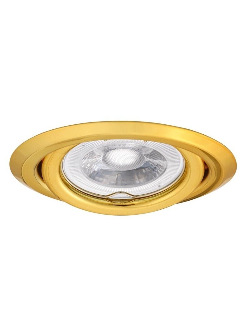 Šviestuvas įleidžiamas Kanlux Argus II, 10W, GU10, aukso